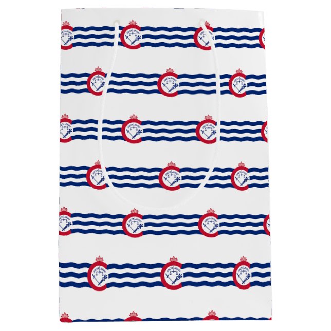 Gift Bag with flag of Cincinnati, USA (Front)