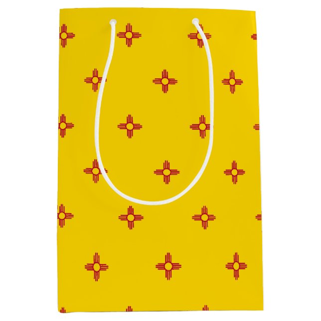 Gift Bag with flag of New Mexico, USA (Front)