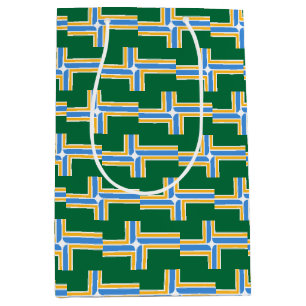 Gift Bag with flag of Portland City, USA