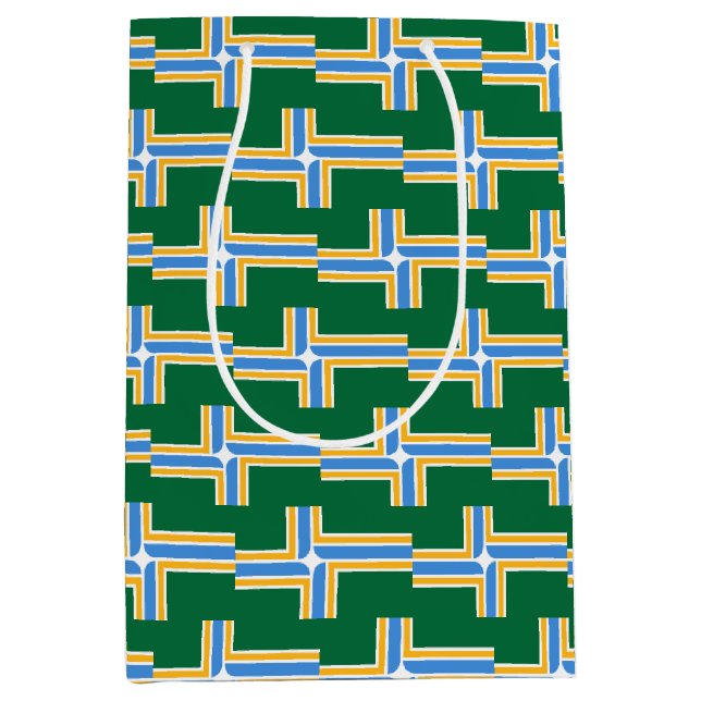 Gift Bag with flag of Portland City, USA (Front)