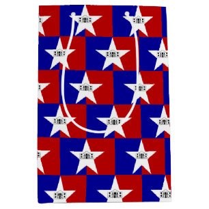 Gift Bag with flag of San Antonio, USA