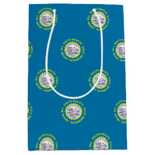 Gift Bag with flag of South Dakota, USA