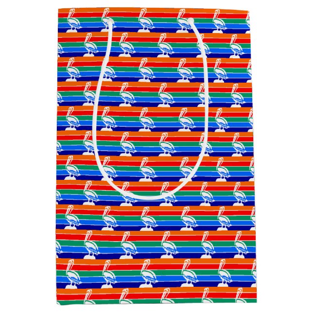 Gift Bag with flag of St. Petersburg, USA (Front)