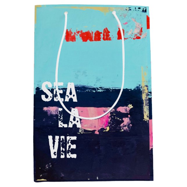 Gift Bag with salty beach vibe (Front)