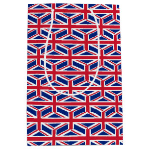 Gift Bag with United Kingdom flag