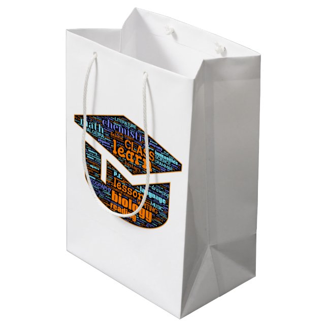 Gift bag - Word Cloud (Back Angled)