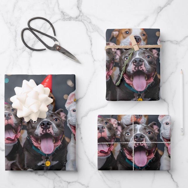 Gift Bag Wrapping Paper Sheet (Front)