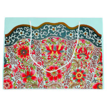 GIFT BAGS CHINESE PATTERNS CUSTOM DESIGN