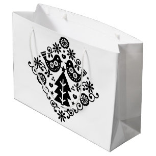 GIFT BAGS NORWEGIAN CHRISTMAS DESIGN