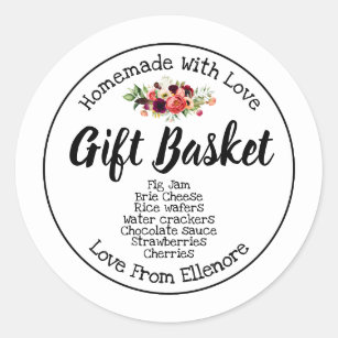 Gift Basket Label