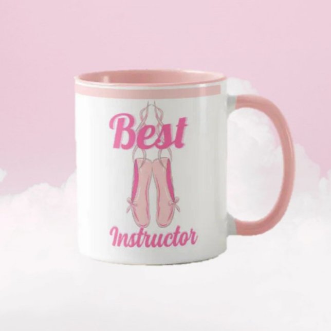 Gift! Best BALLET instructor mug (Creator Uploaded)