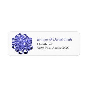 Gift Bow Christmas Self Adhesive Labels
