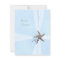 Gift Box Blue Starfish Shower Invitations