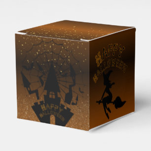 Gift Box for Brown Orange Halloween