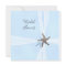 Gift Box Starfish Square Shower Invitations