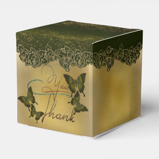 Gift Box with Butterflies (Back Side)