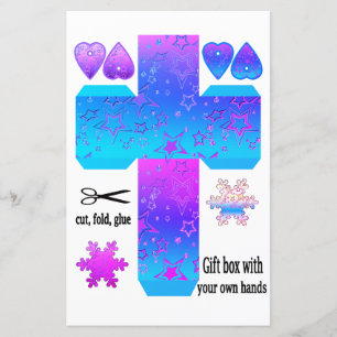 Gift box with your own hands