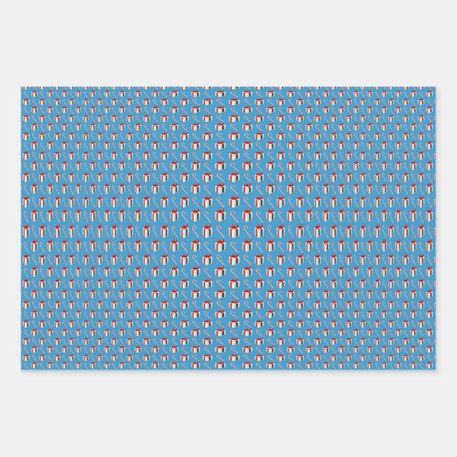 Gift Box Wrapping Paper (Front 3)
