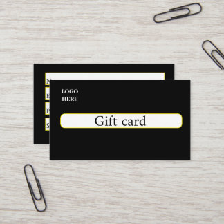 Gift Card Design