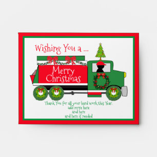 Gift Card Envelope for Employees and Labours