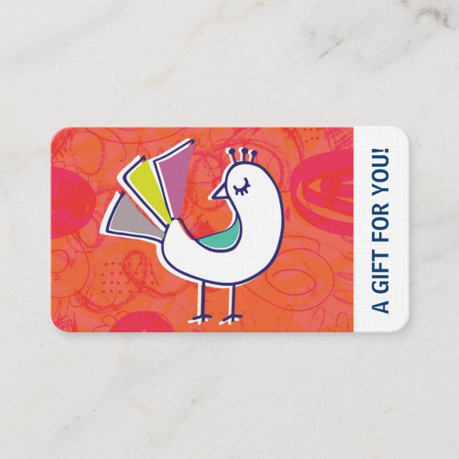 Gift Card, Gift Certificate, D2-052115 Discount Card (Front)