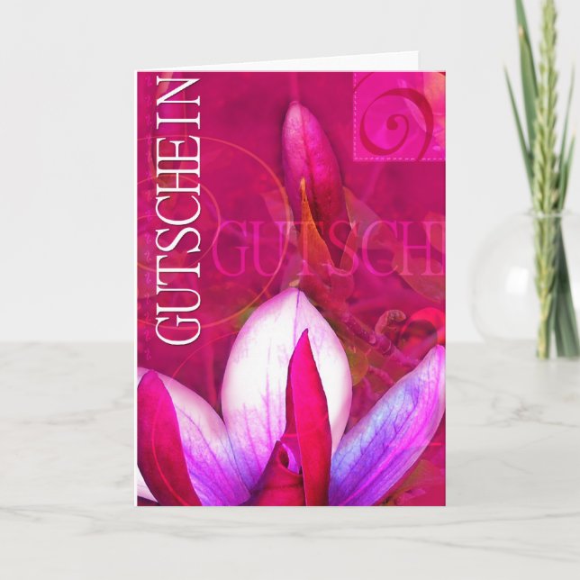 gift card Magnolie (Front)