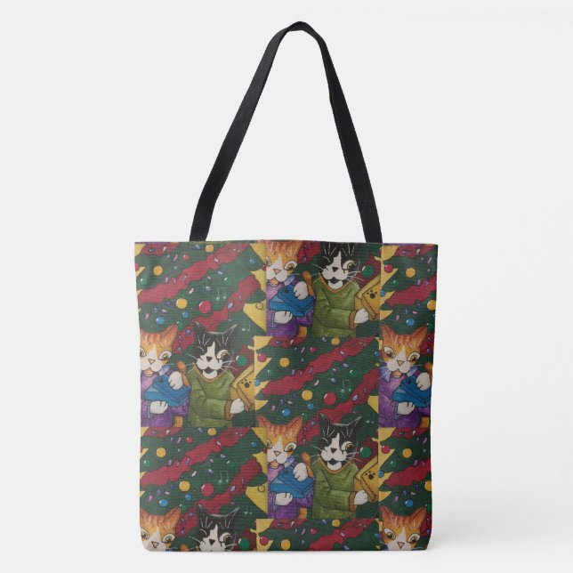Gift Cats Tote Bag (Front)