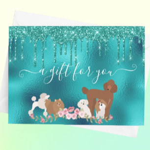 Gift Certificate Dog Grooming Pet Vet Boarding