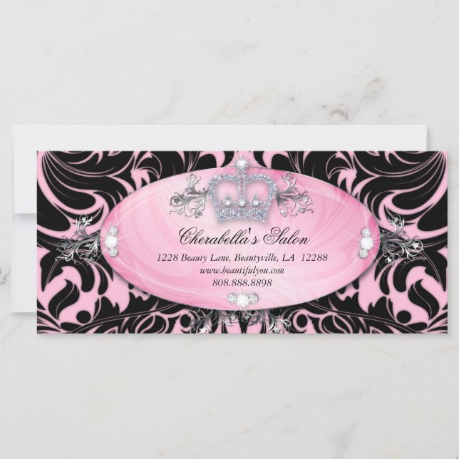 Gift Certificate Fashion Salon Jewellery Crown (Front)