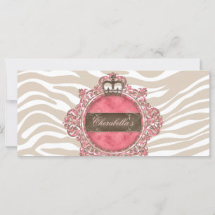 Gift Certificate Fashion Salon Jewellery Zebra