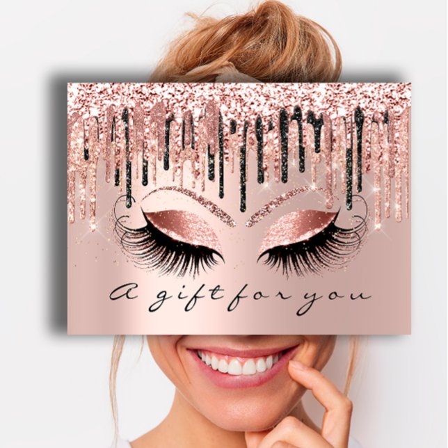 Gift Certificate Makeup Lash Hair Nails Eyes Rose (Gift Certificate Makeup Lash Hair Nails Eyes Rose)