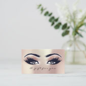 Gift Certificate Pink Rose Coral  Lashes Makeup (Standing Front)