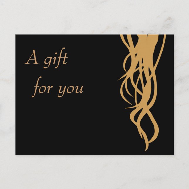 Gift Certificate Postcard (Front)