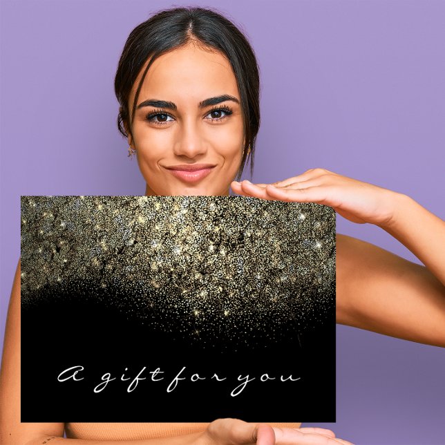Gift Certificate Sepia Gold Glitter Lash Beauty (Gift Certificate Sepia Gold Glitter Lash Beauty)