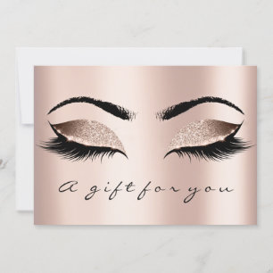 Gift Certificate Skinn Lux Gold Lash Beauty Makeup