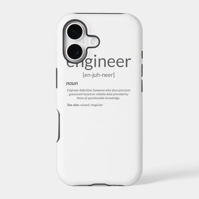 Gift Engineer College Major Engineer Definition (Back)