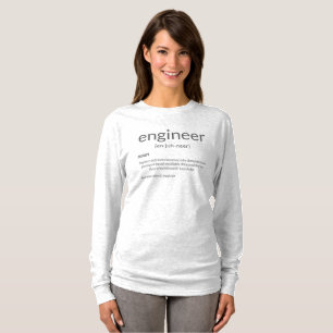 Gift Engineer College Major Engineer Definition T-Shirt