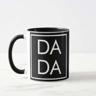 Gift Father Day Dada Boxed Square Dad Matching Mug