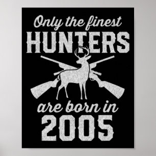 Gift for 18 Year Old Deer Hunter 18th Birthday 200 Poster