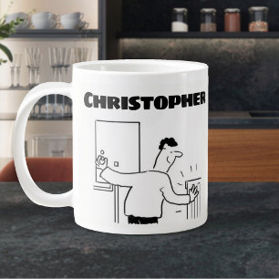Gift for a Plumber with Added Name Giant Coffee Mu Large Coffee Mug