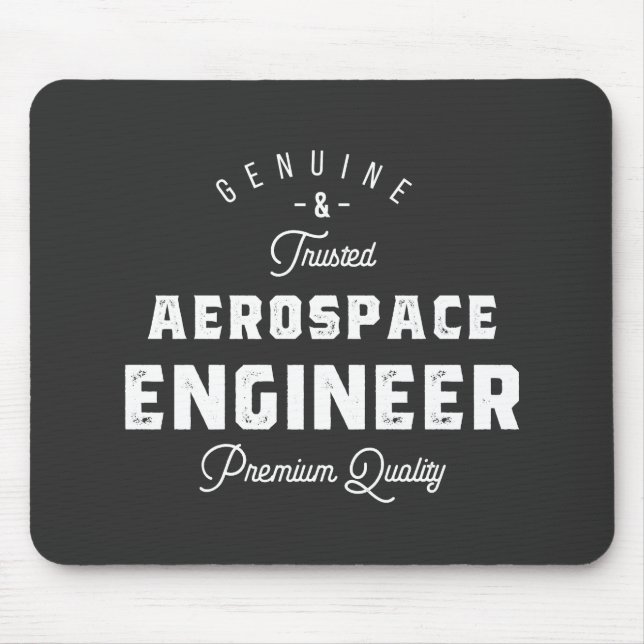 Gift for Aerospace Engineer Mouse Mat (Front)
