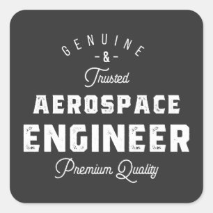 Gift for Aerospace Engineer Square Sticker