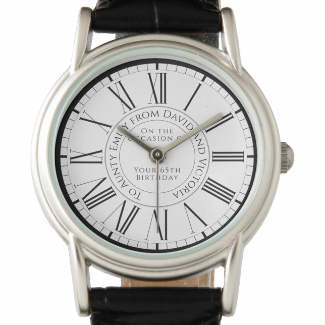 Gift for an Aunt on her Birthday Watch (Creator Uploaded)