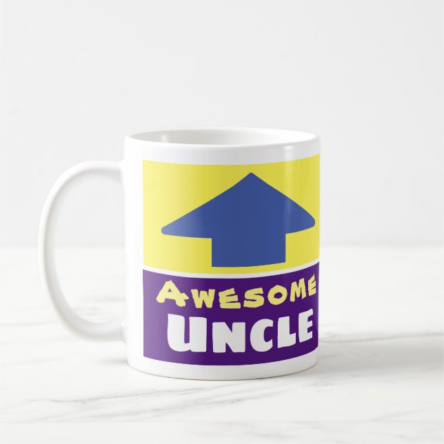 Gift for an Awesome Uncle Coffee Mug (Left)