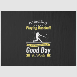 Gift For Baseball Player Baseball Team Funny Tissue Paper