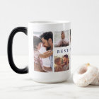 Gift For Best Daddy Ever Family Photo Collage Navy