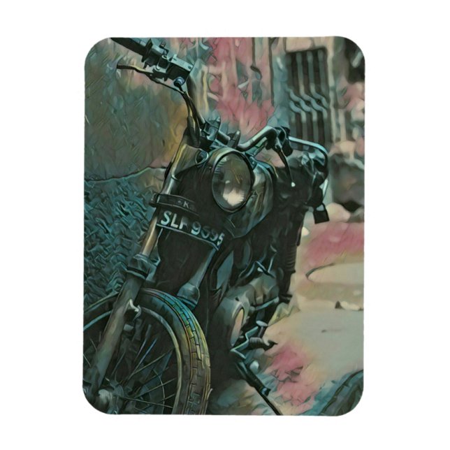 Gift for bikers magnet (Vertical)