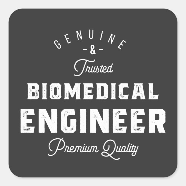 Gift for Biomedical Engineer Square Sticker (Front)
