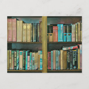 Gift for book lovers postcard