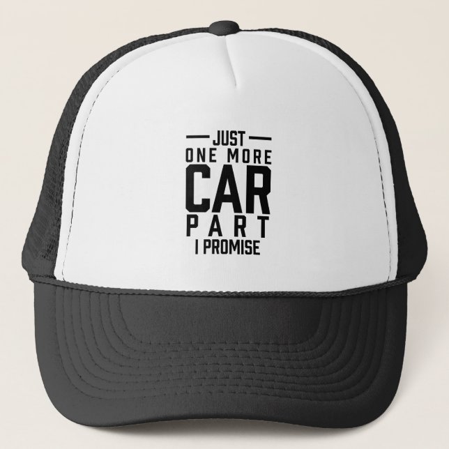 Gift for Car Lover Trucker Hat (Front)